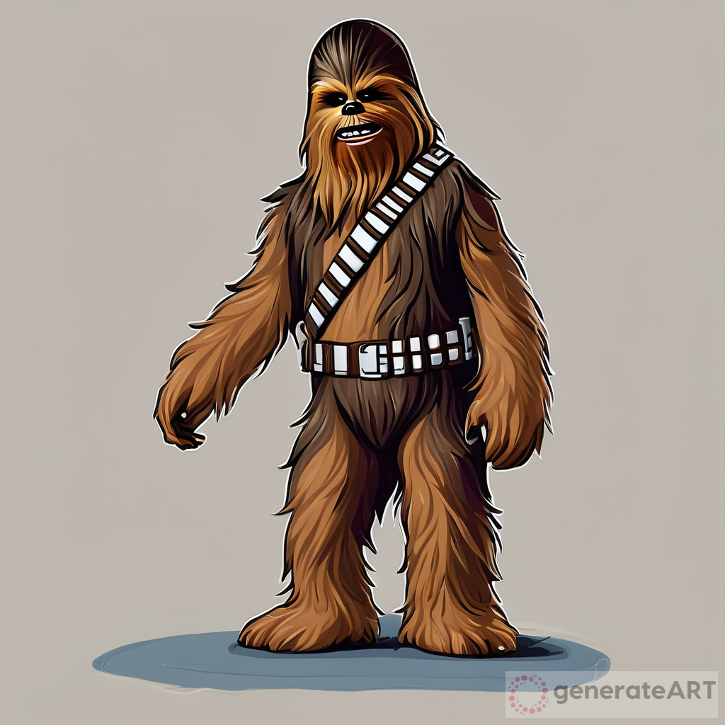 Chewbacca in Flip Flops: The Unconventional Art of a Wookiee's Footwear