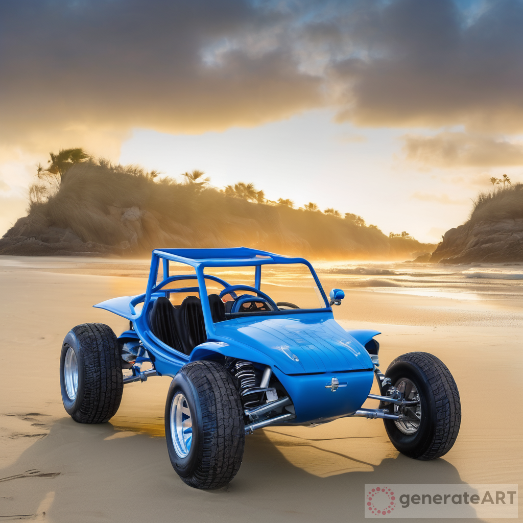 Discover the Excitement of the Blue Dune Buggy on the Beach