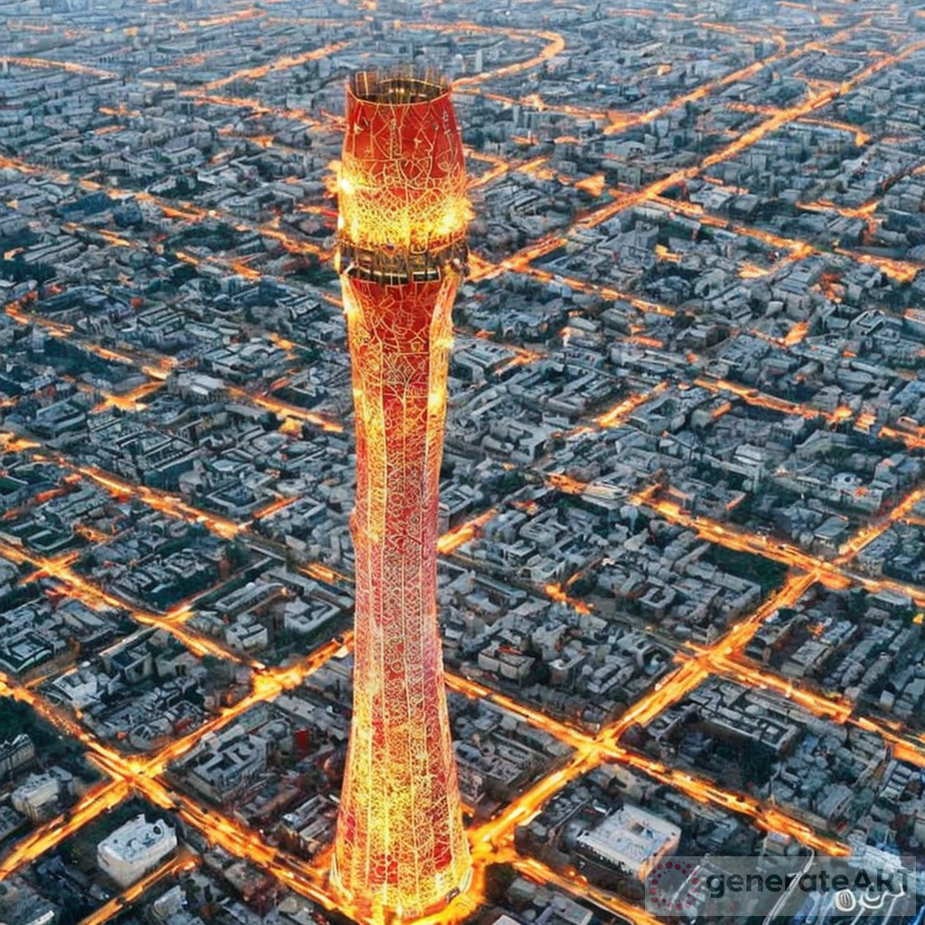 The Stunning Milad Tower in Iran - A Symbol of Art and Innovation