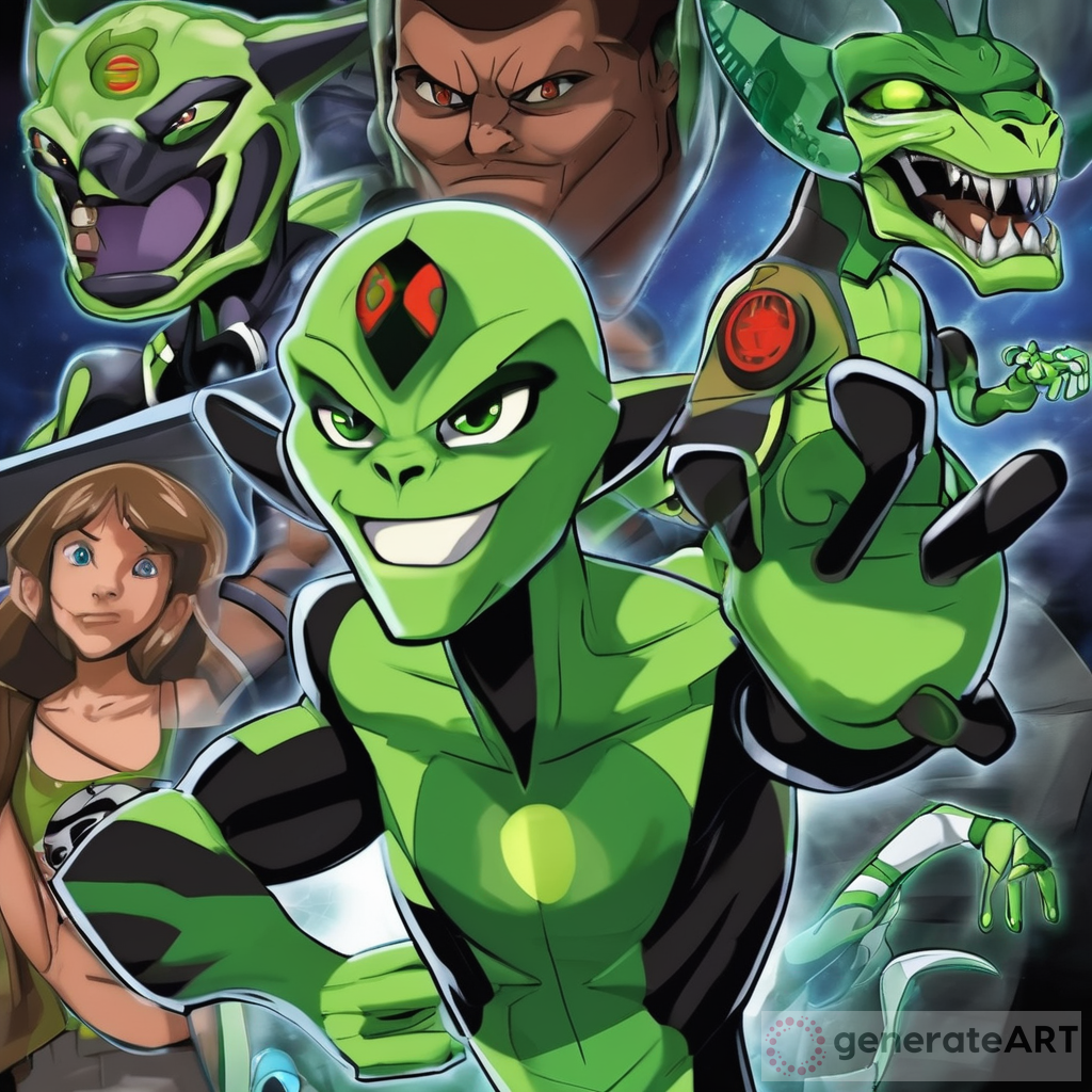Exploring the Unique Art Style of Ben 10 Aliens | GenerateArt
