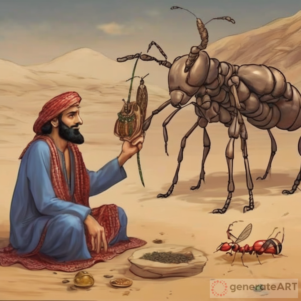 The Symbolism of Hazrat Suleman and the Ant: Exploring the Complexity of Art