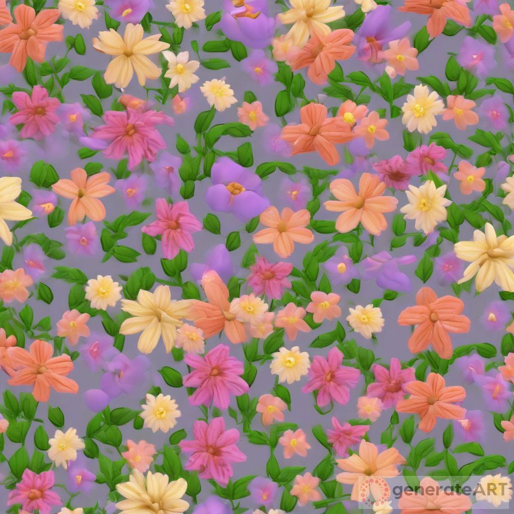 The Sims 2 Style: Flowers - A Captivating Art Experience