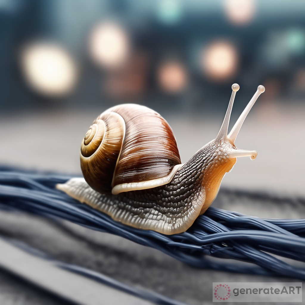 The Speedy Journey of a Snail on the Internet Connection Line