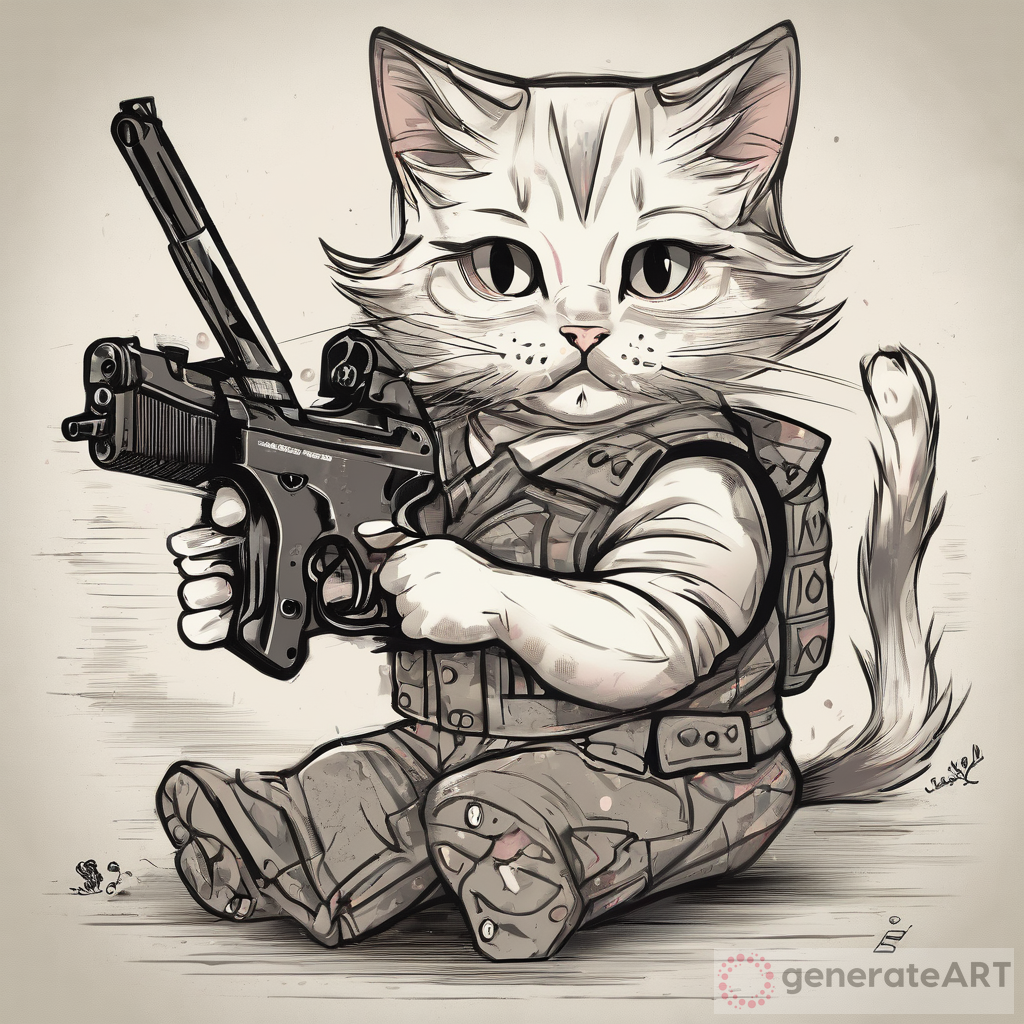 Exploring the Intriguing World of Kitty, Guns, and Drags in Art