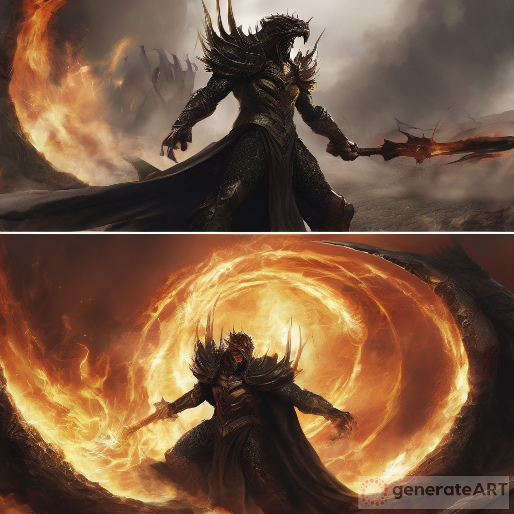 The Epic Battle: Zahak vs Sauron