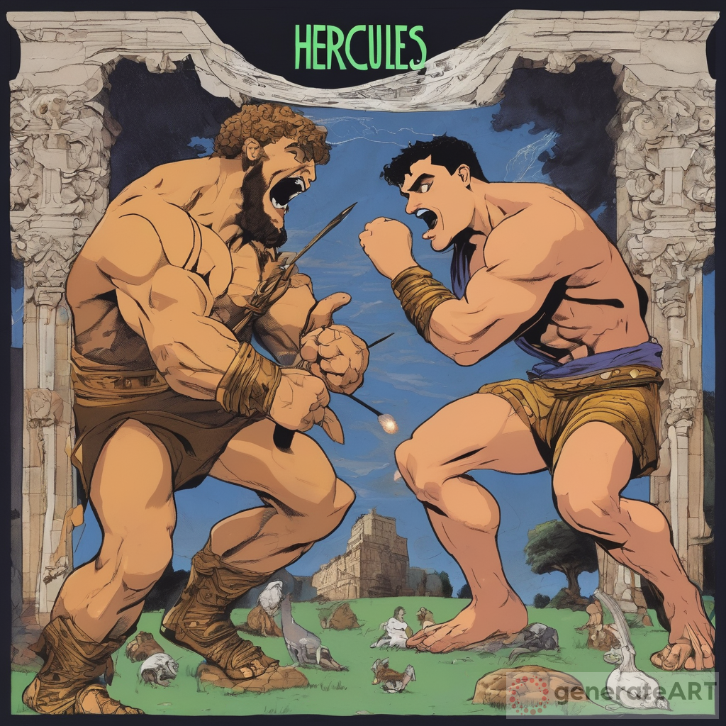 The Epic Battle: Hercules vs Rostam