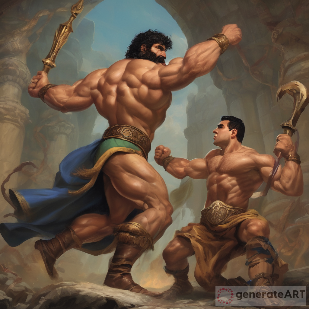 The Epic Battle: Hercules vs Rostam Dastan