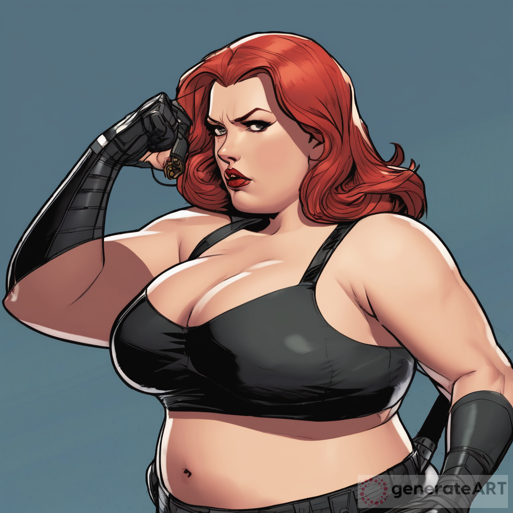Reimagining Black Widow: Celebrating Body Positivity in Marvel Art