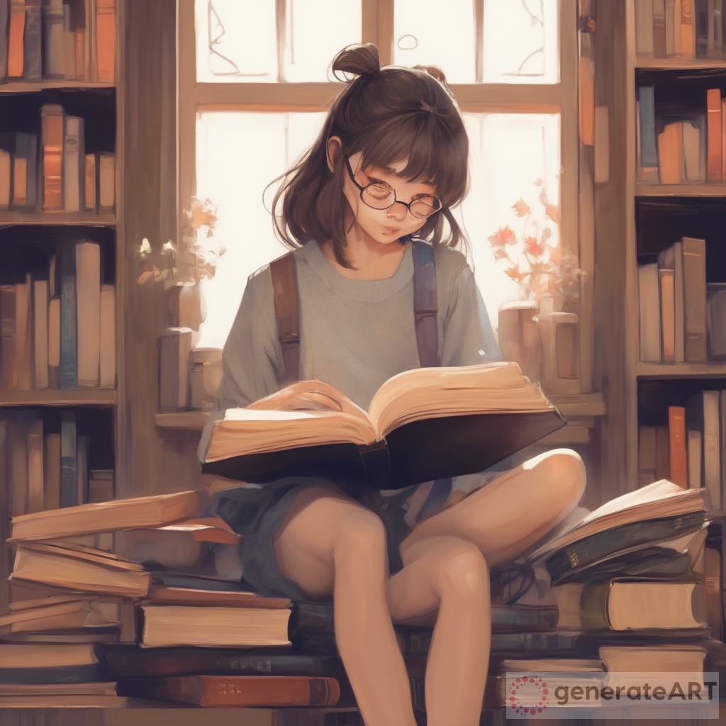 The Enchanting World of a Bookworm Girl