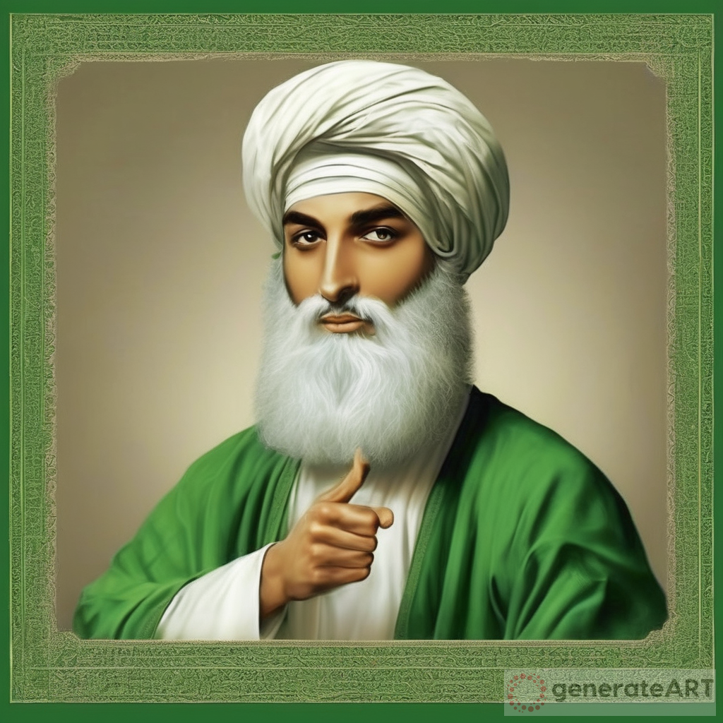 Imam Al-Kadhim: The Iconic Figure in a Green Turban