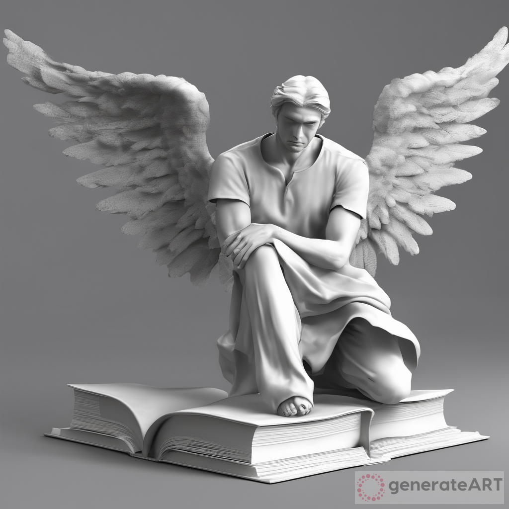Designing a Book Cover: Angel's Death by Abid Gafarov