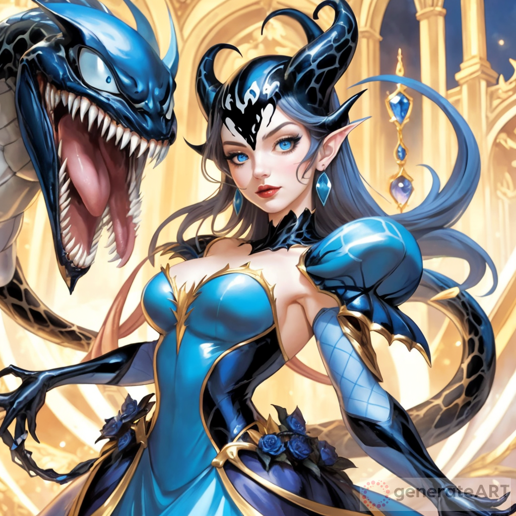 Unveiling a Dark Twist: Cinderella as Venom