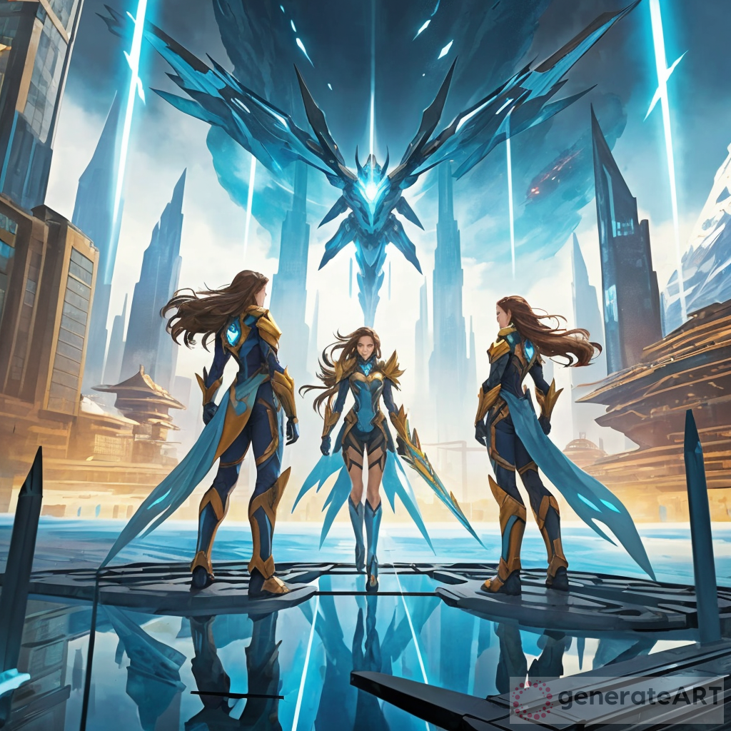 Skyward Guardians: Defenders of the Futuristic City