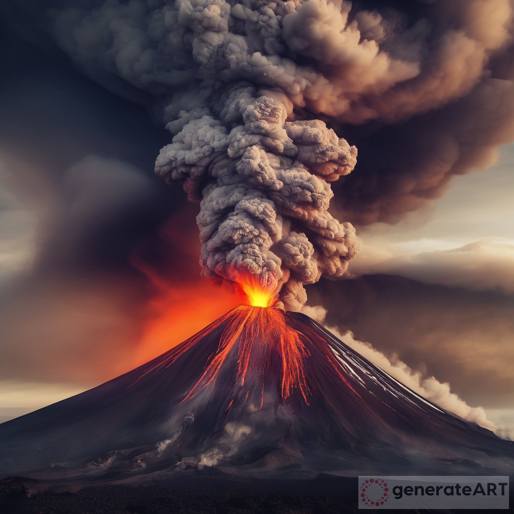 Capturing the Power: Exploring a Volcano Eruption