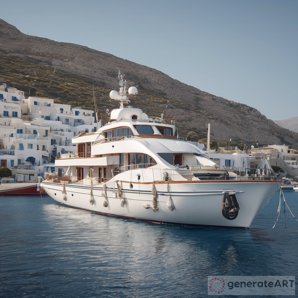 Luxurious Greek Yacht: Explore the Aegean Sea in Style | GenerateArt