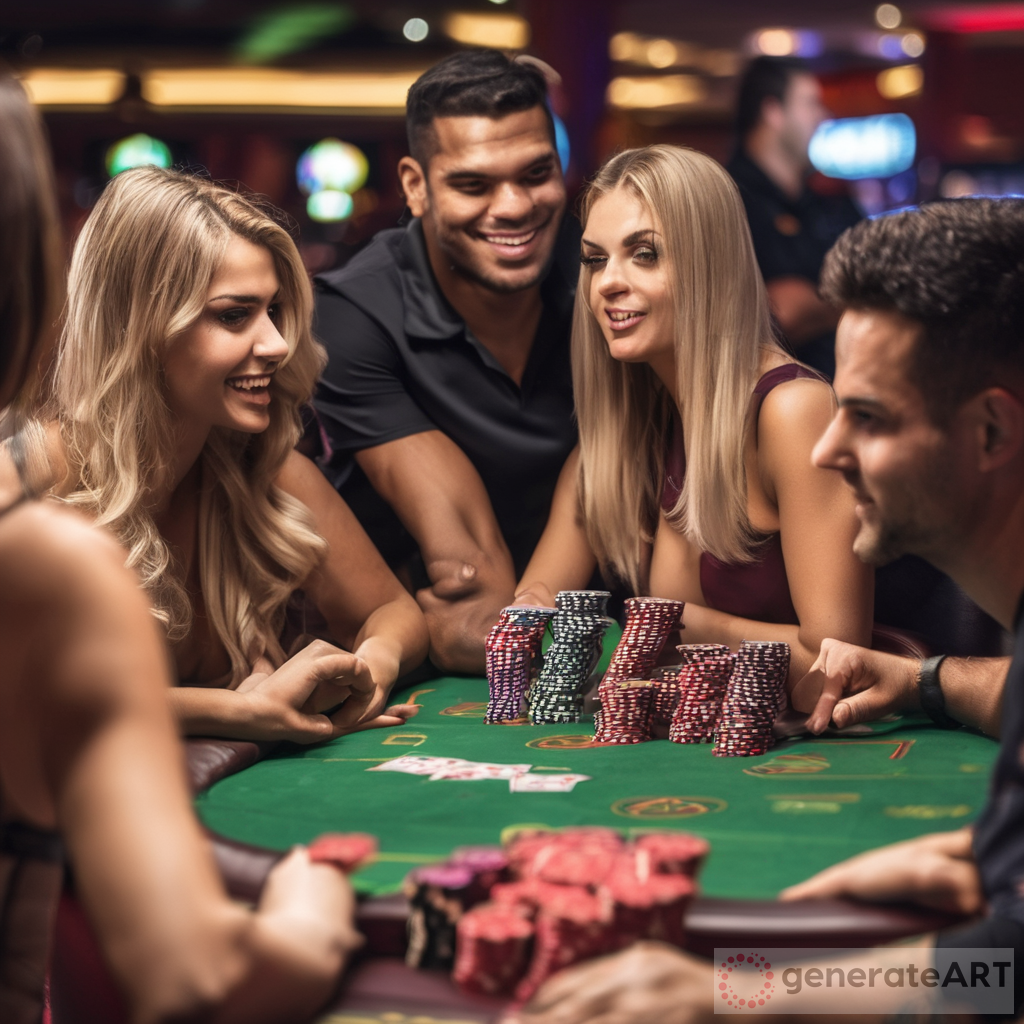 Casino Players with Women in Las Vegas