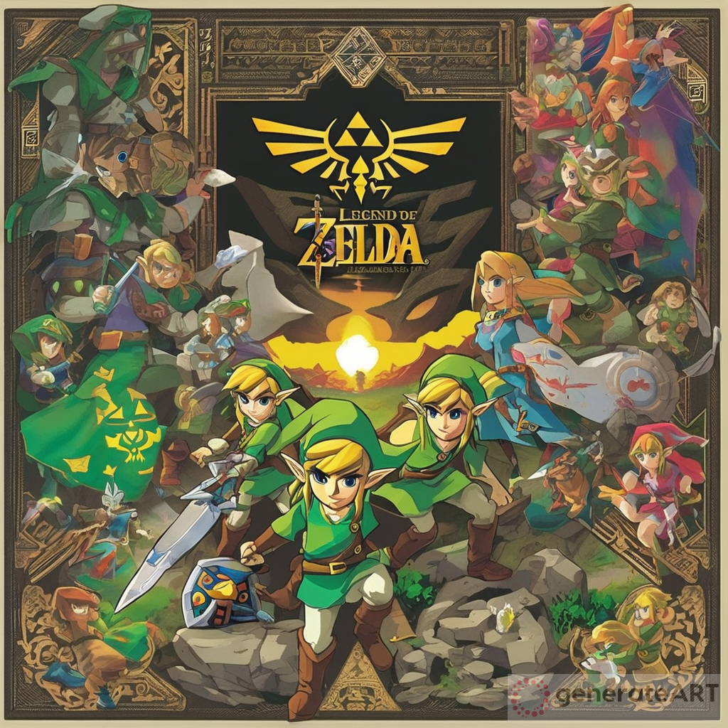 Zelda Art Blog: Epic Paintin' of Link N' Ganon Fightin' in Hyrule Field