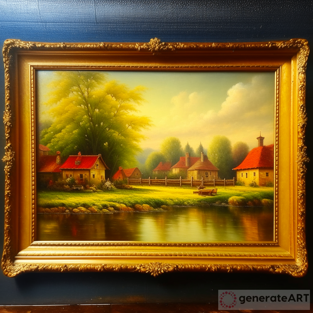 French Antique Oil Painting Blog