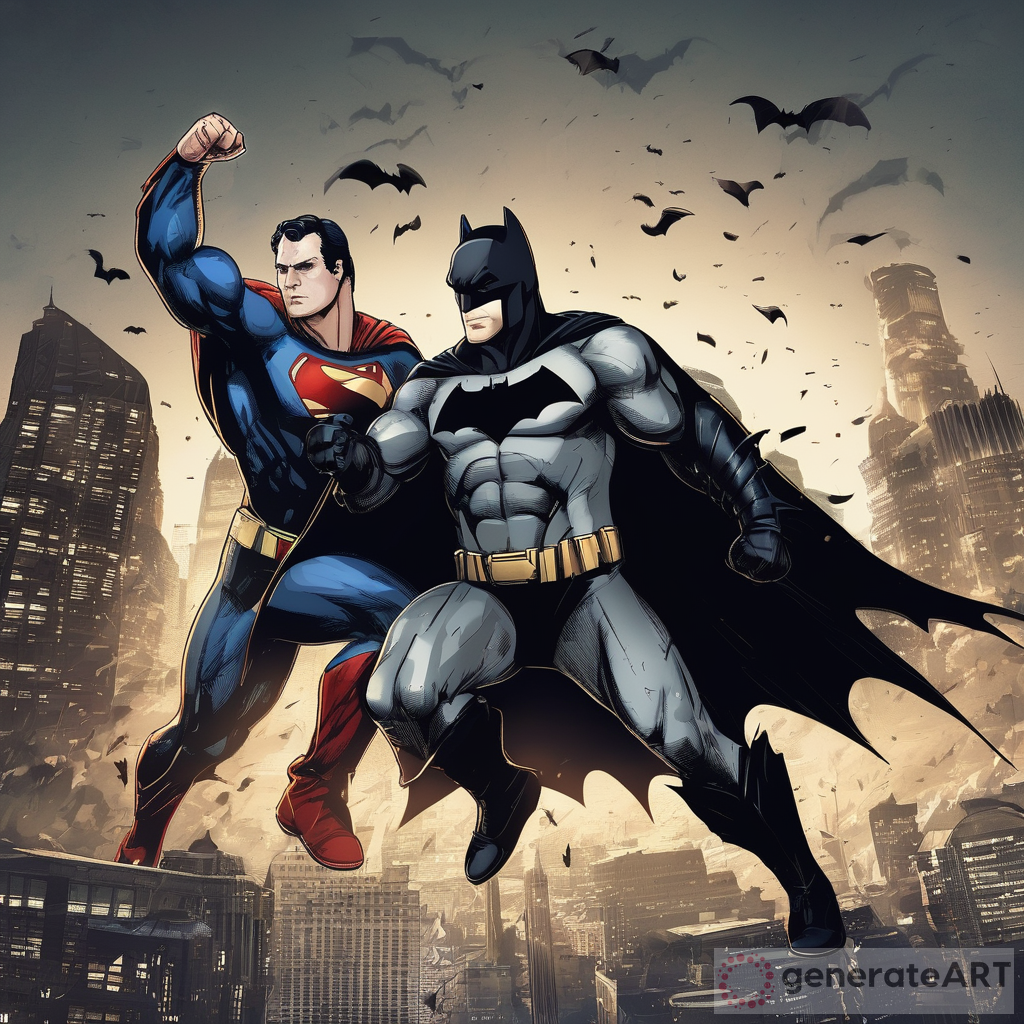 Batman vs Superman Art Showdown