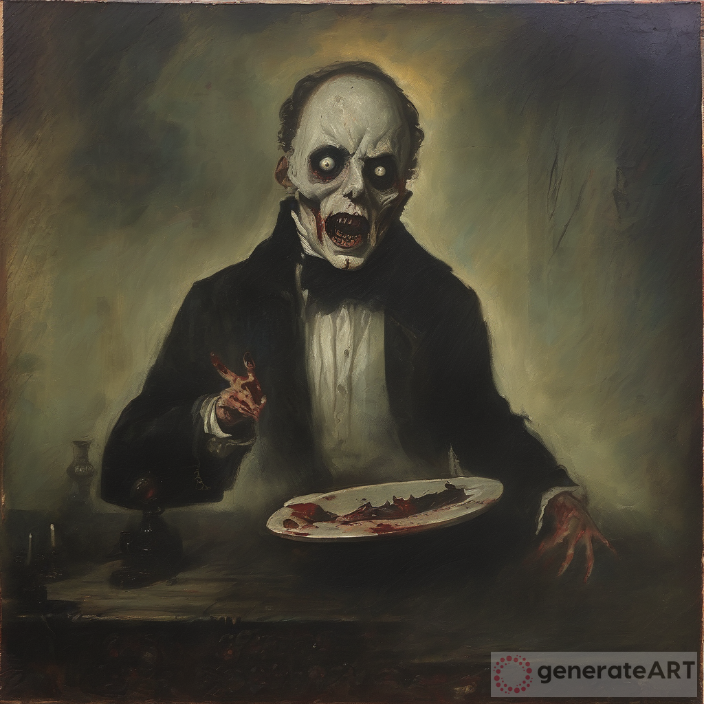 The Cursed Antique: Horror Painting