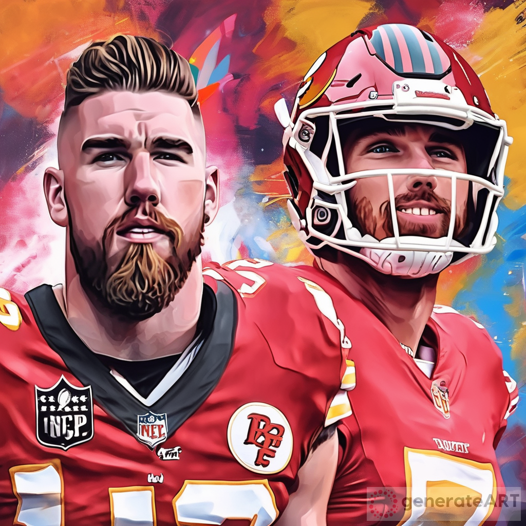 Travis Kelce & Taylor Swift Collaboration GenerateArt