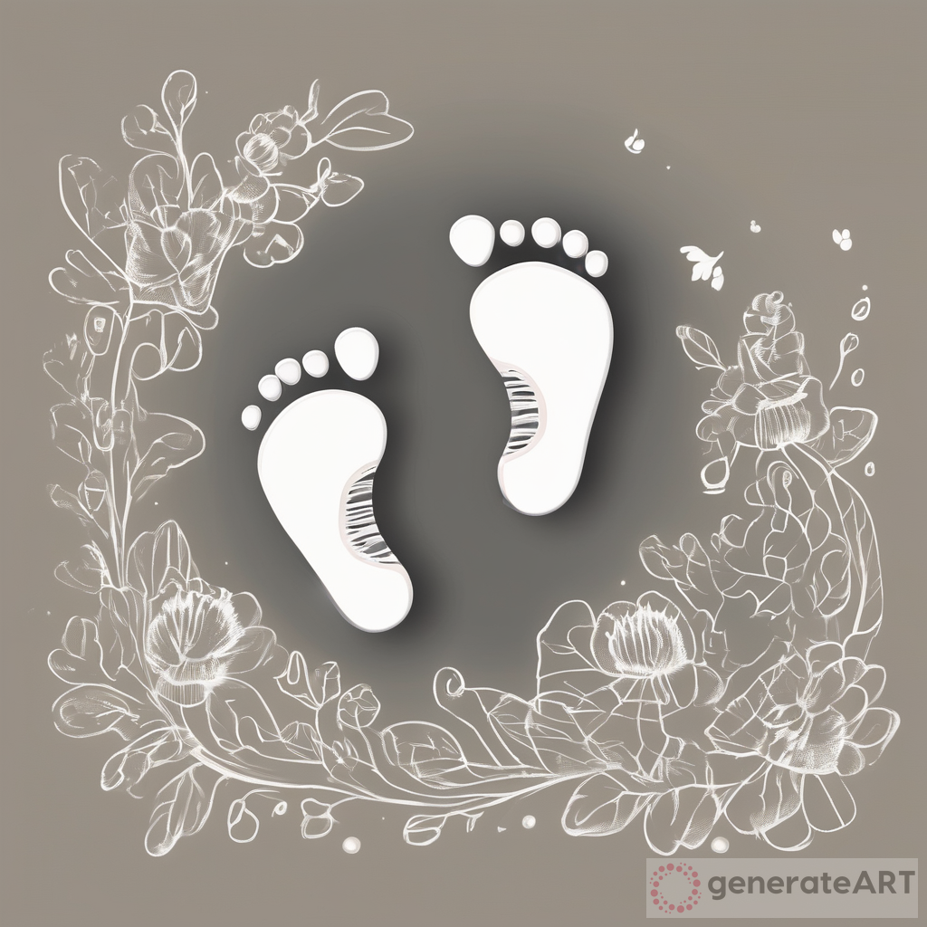 Capturing Innocence: Baby Footprints in Art