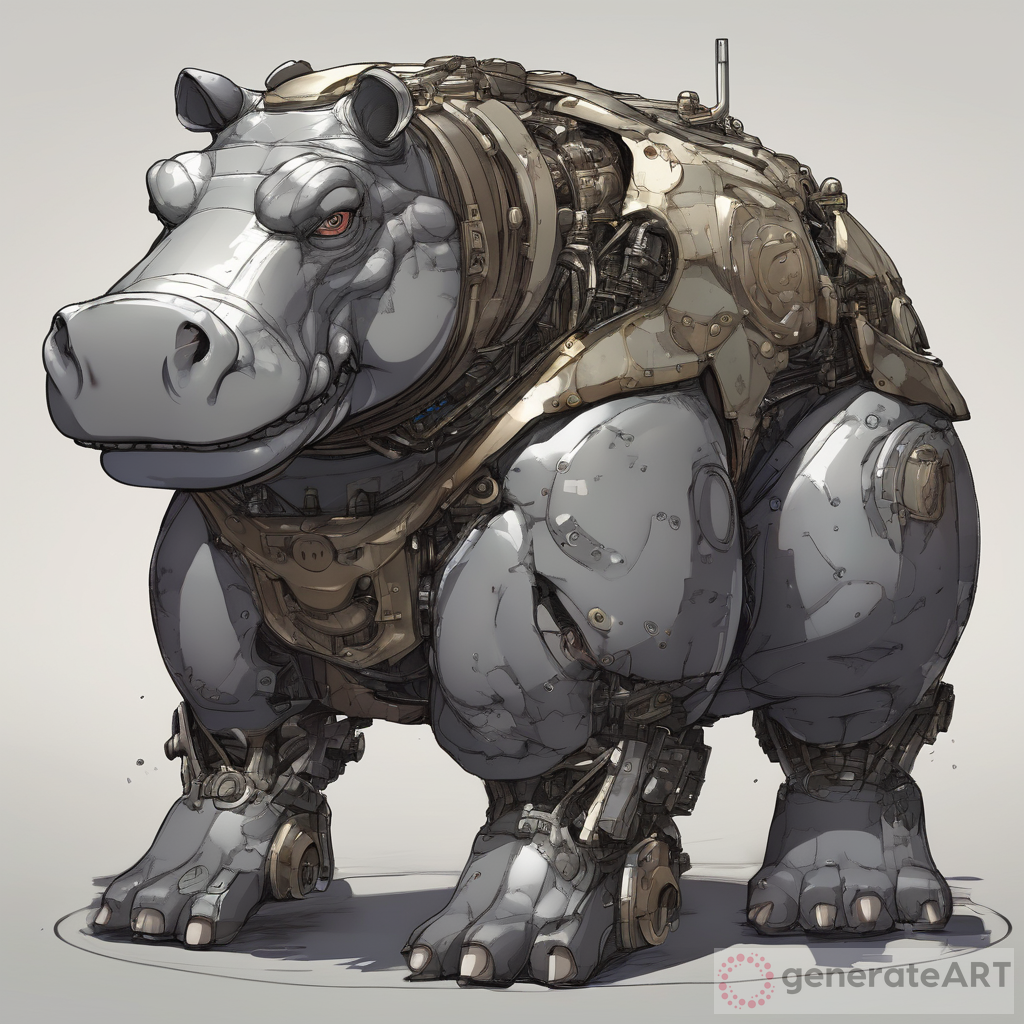 Marvels of Mecha Hippo | Futuristic Technological Wonders