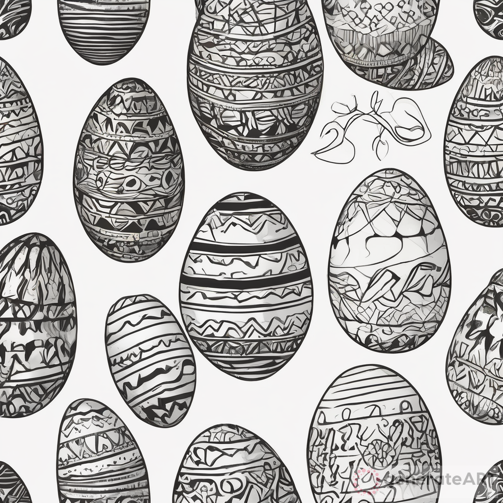 Easter Egg Drawing Inspiration