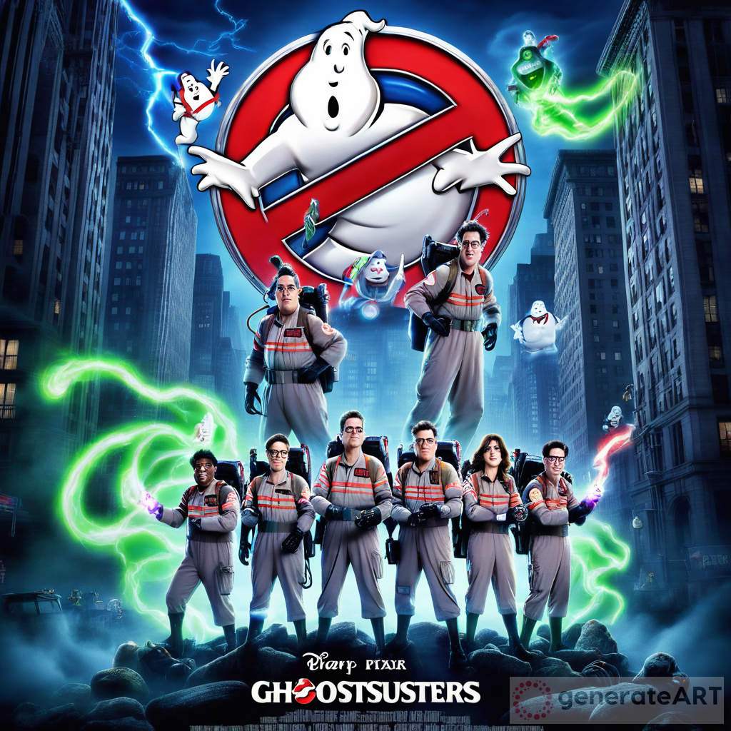 Pixar Movie Poster: Ghostbusters #Pixar #Ghostbusters
