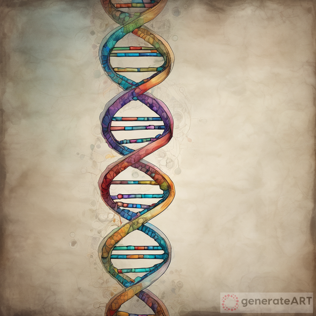Artistic Exploration of DNA: GeneticBlueprint