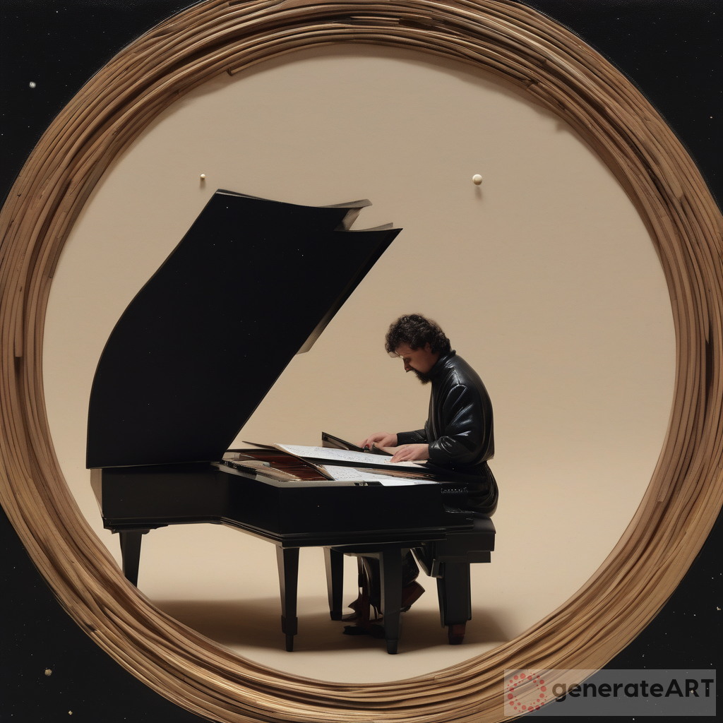 Celestial Pianist: Miniature Magnification with Satellite Imagery