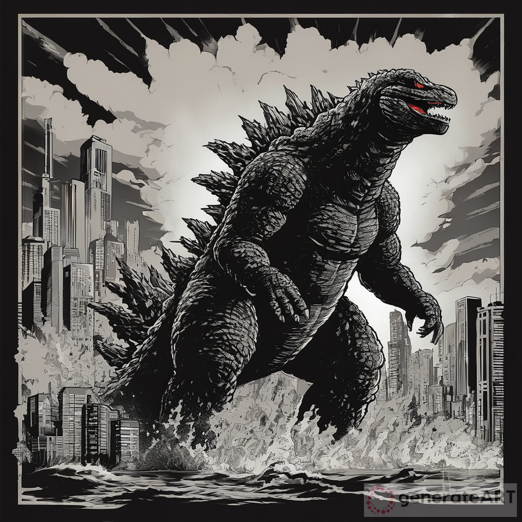 Exploring Godzilla Minus One Art