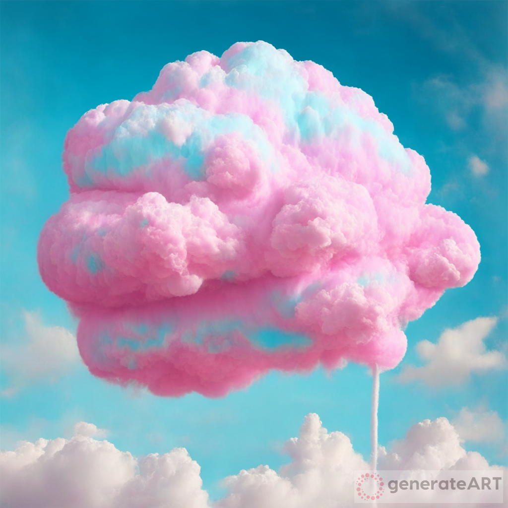 Cotton Candy Cumulus in Bubblegum Sky