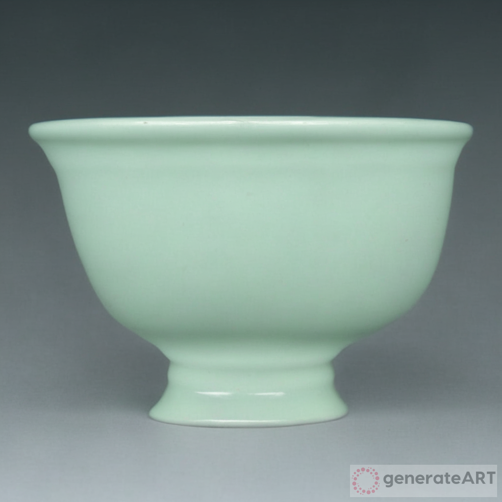 Exquisite Korean Celadon Cups | GenerateArt