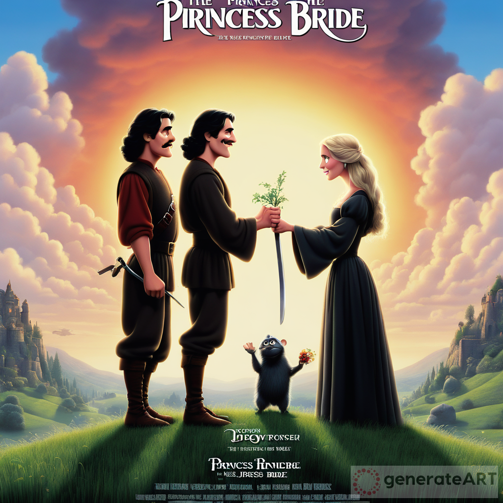 The Princess Bride Pixar Poster Concept