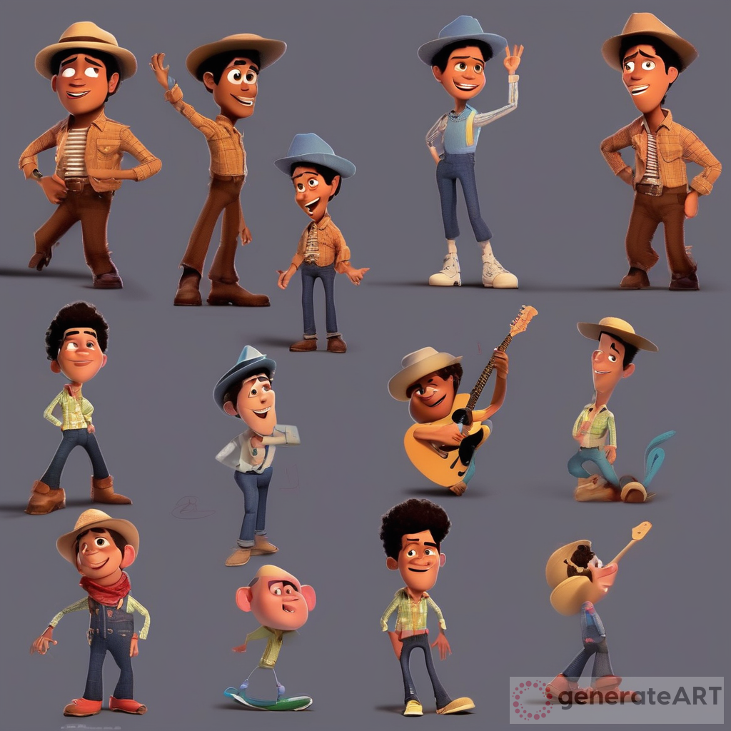 Bruno Mars Pixar Fan Art