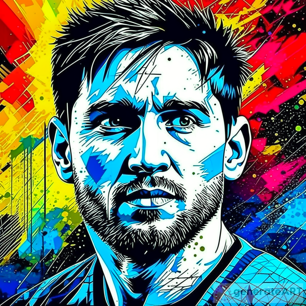 Capturing Lionel Messi's Football Passion