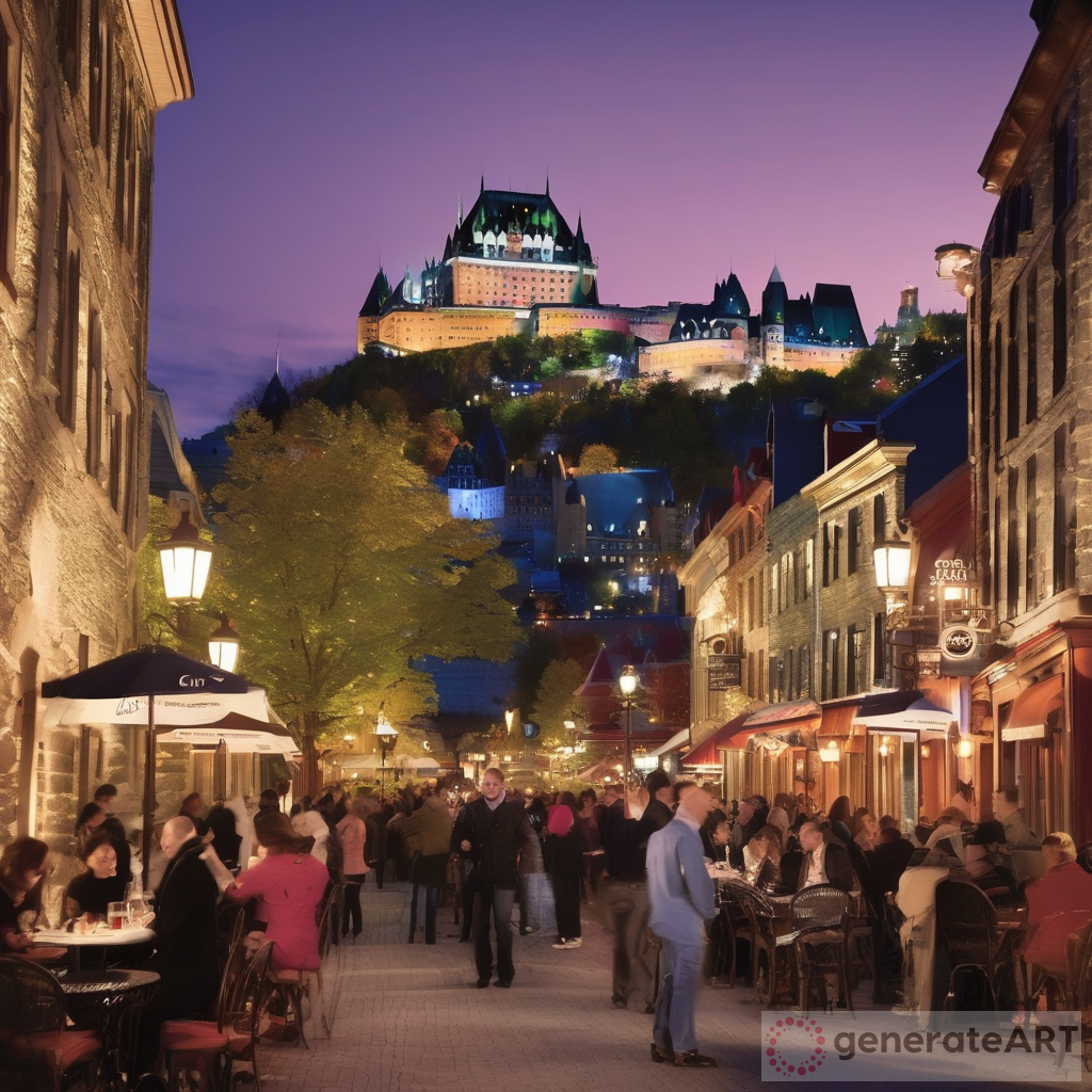 Quebec City's Cosmopolitan Nightlife