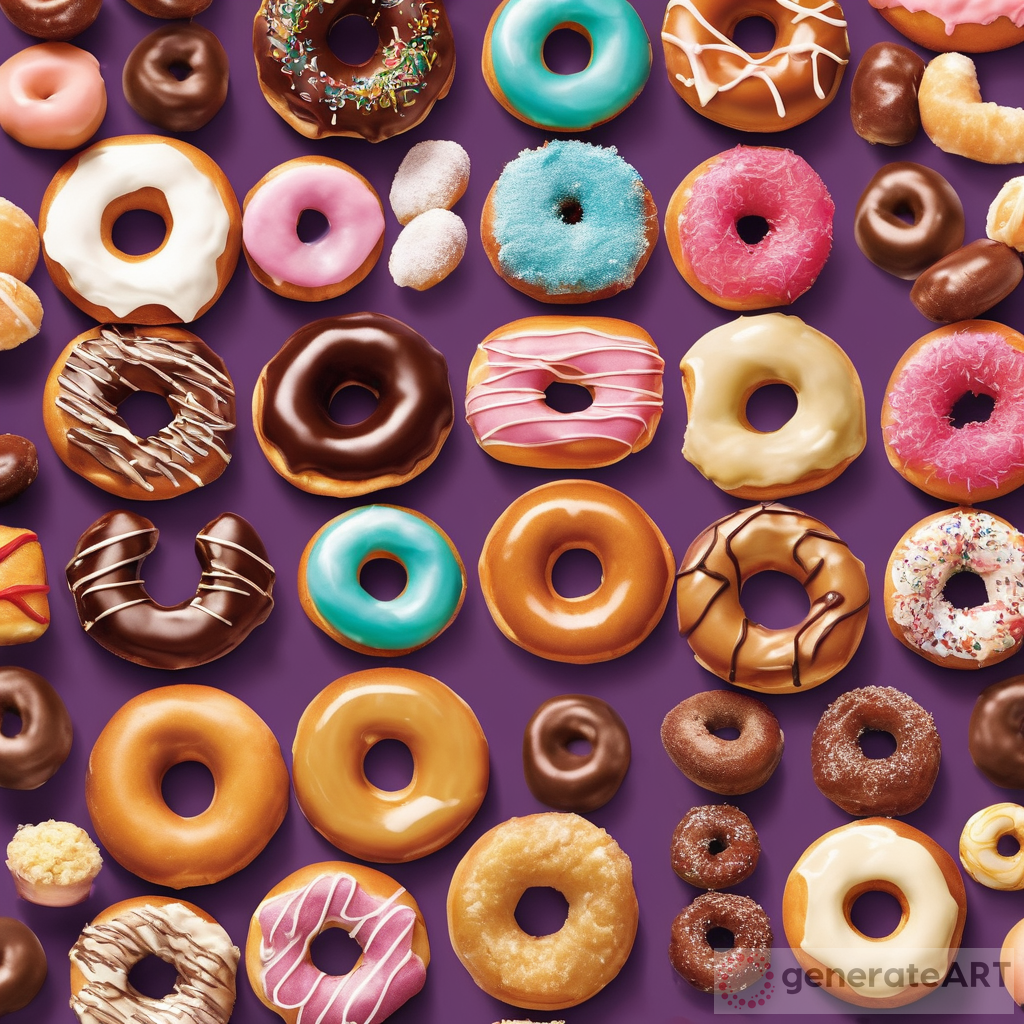 Delightful Doughnuts: America & Canada | GenerateArt