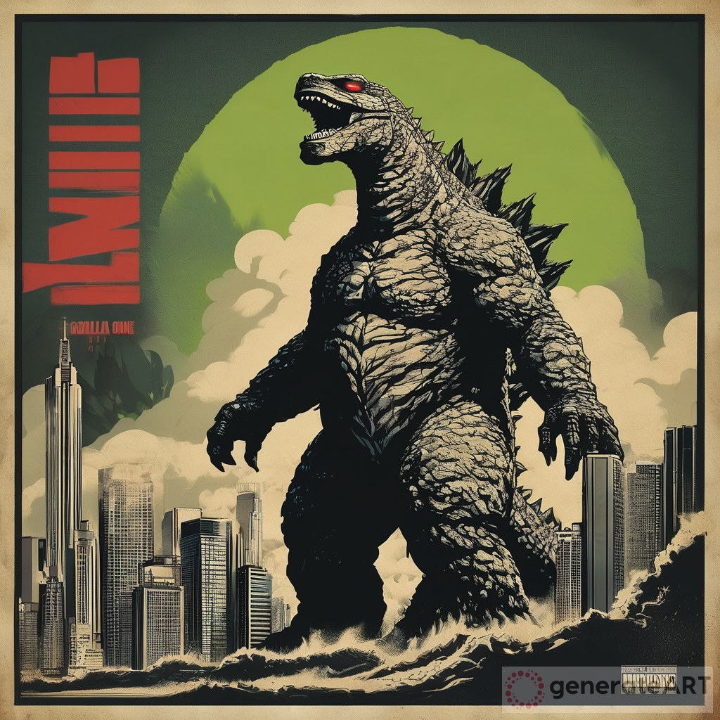 Godzilla Rampage: Chaos and Destruction in the City #Godzilla