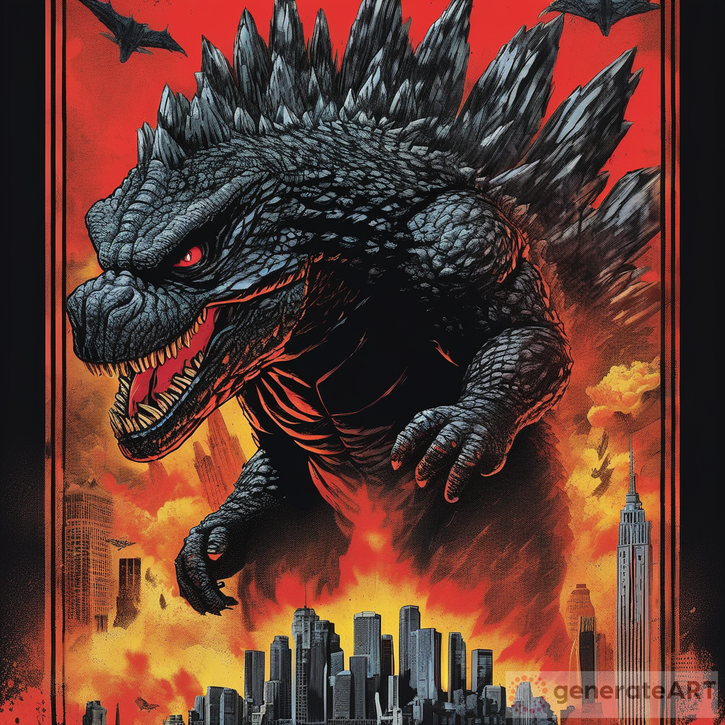 Legendary Godzilla Movie Poster