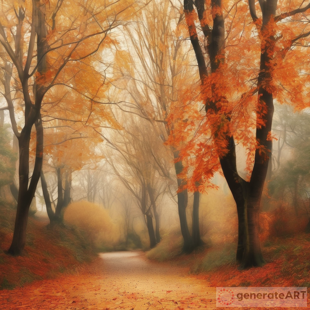 Embracing Change: Autumn Leaves and Trees