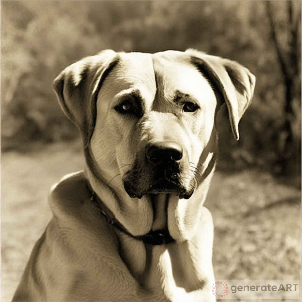 Old Yeller: The Beloved Labrador Retriever/Mastiff Mix