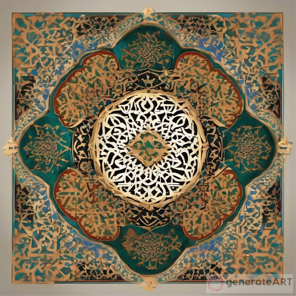Islamic Art & Beauty: AI Artwork