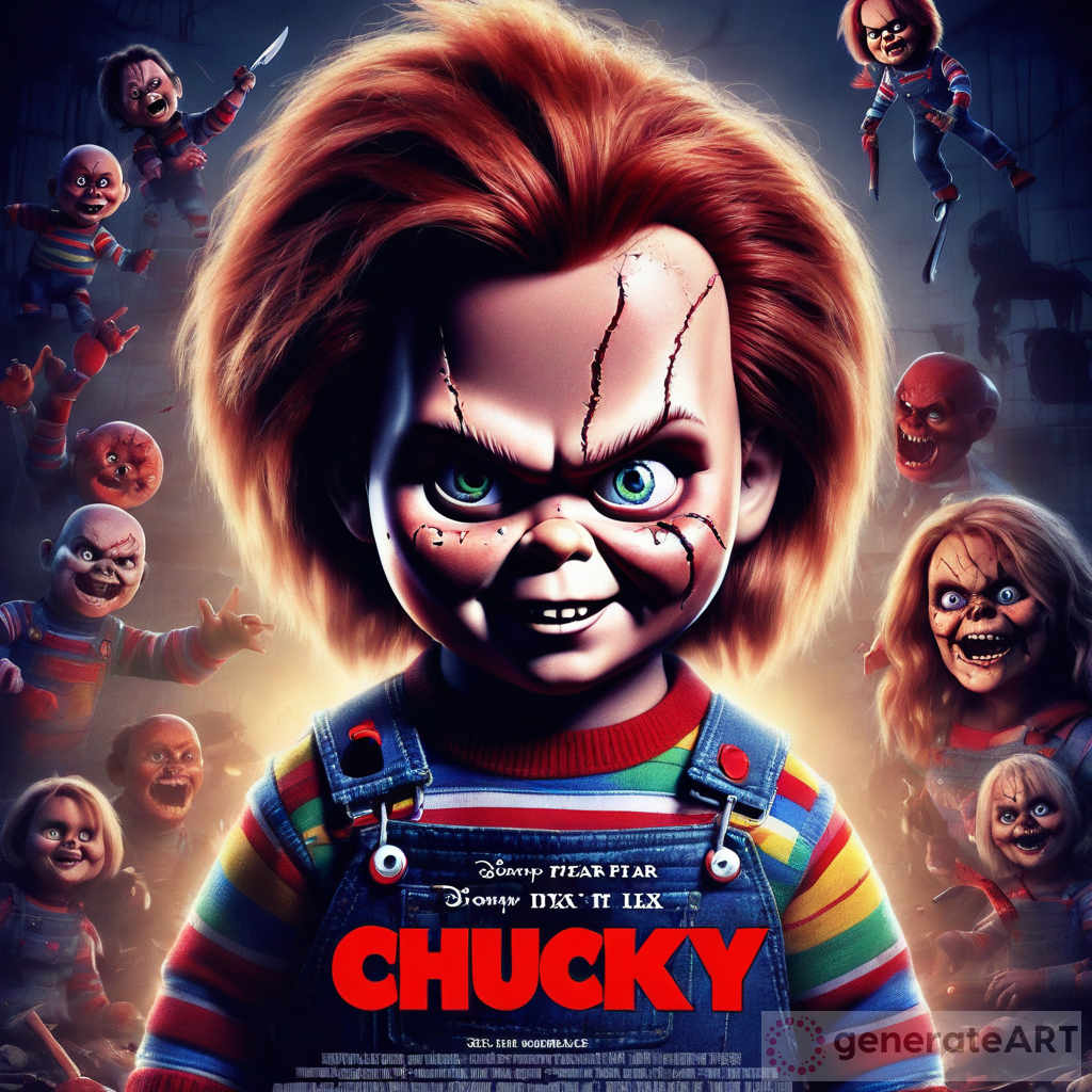 Chucky Horror Pixar Movie Poster
