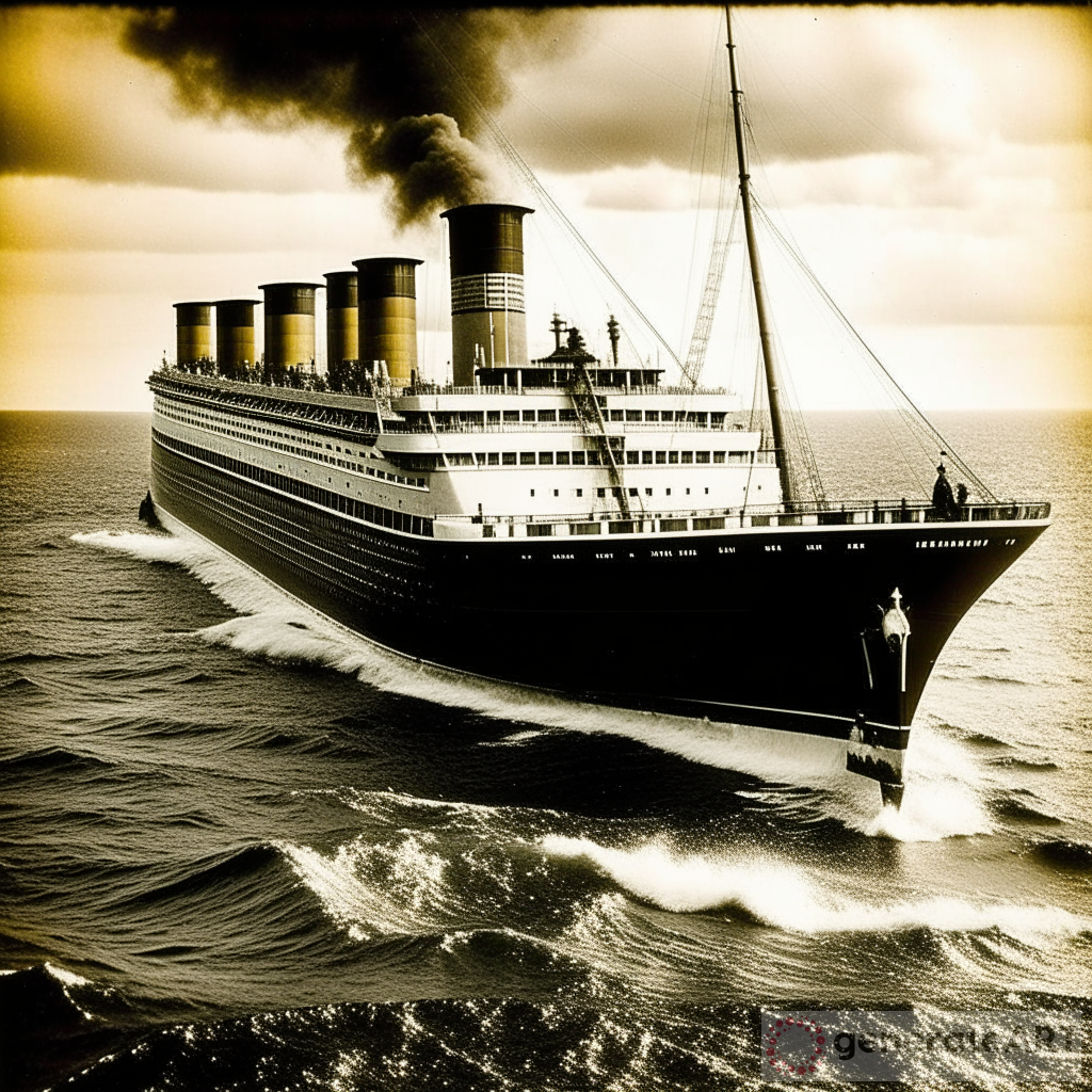 Titanic: Voyage from England to America
