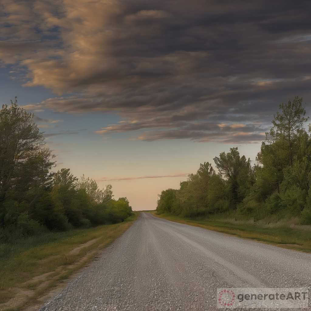 Exploring a Gravel Road: A Journey Through the Countryside