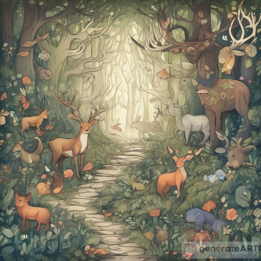 Enchanted Forest and Magical Creatures