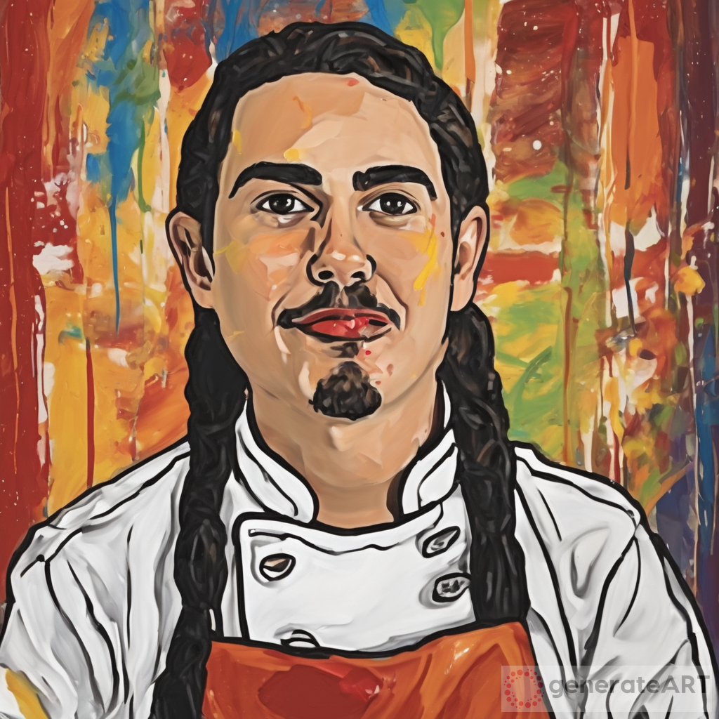 Culinary Art Self-Portrait