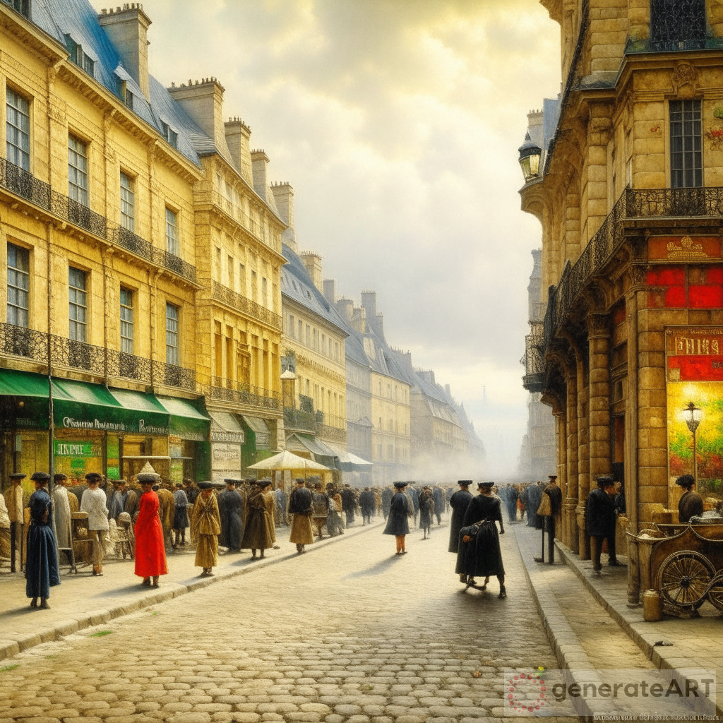 Captivating Paris Street Scene - Explore the Charm of the City